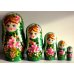 Матрешка Цветы разные 5м18 см
