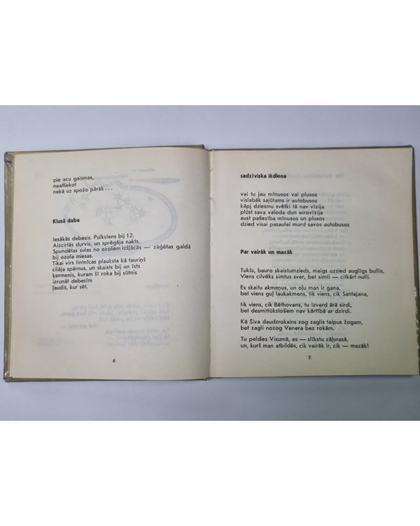 Tautas skaitīšana. Dzejoļu cikls un poēma 1979-1984