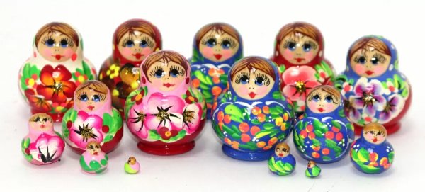 Матрешка Мини в ассорт. 5м4