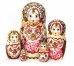Матрешка Жжёнка красная 5м15
