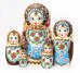 Матрешка Жжёнка синяя 5м15