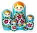 Матрешка Нина морская волна 5м17см