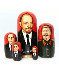 Матрешка Ленин 5м17