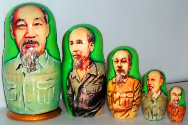 Матрешка Хо ши мин 5м17