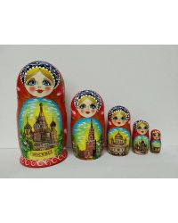 Матрешка Москва 5м 17см
