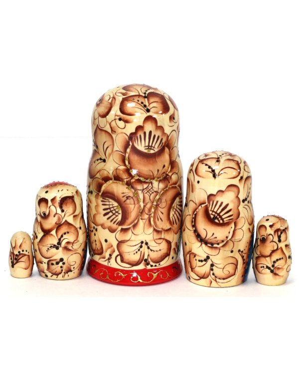 Матрешка Пейзаж аква кор. 5м14