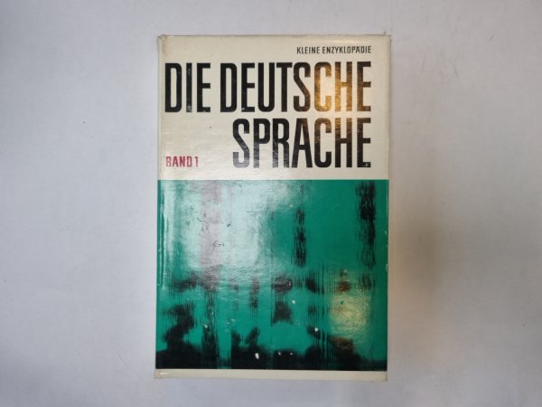 Die deutsche sprache. Band 1