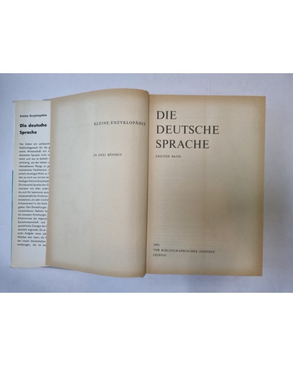 Die deutsche sprache. Band 2