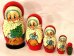 Матрешка Дед Мороз с мешком 5м14