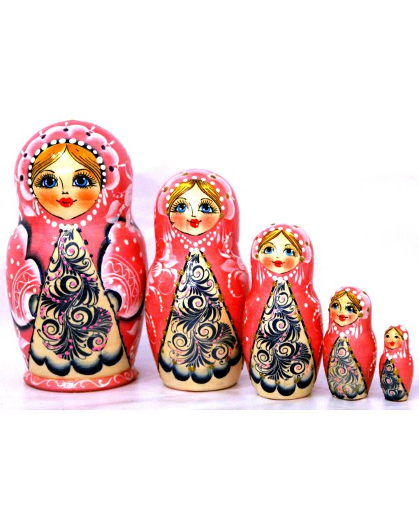 Матрешка Узоры 5м17