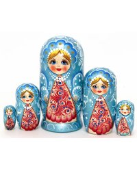 Матрешка Узоры 5м17
