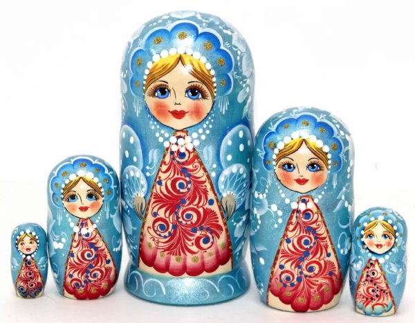 Матрешка Узоры 5м17