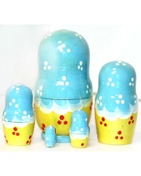 Матрешка Клубничка син. 5м9
