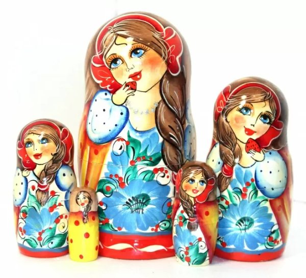 Матрешка С клубничкой 5м17