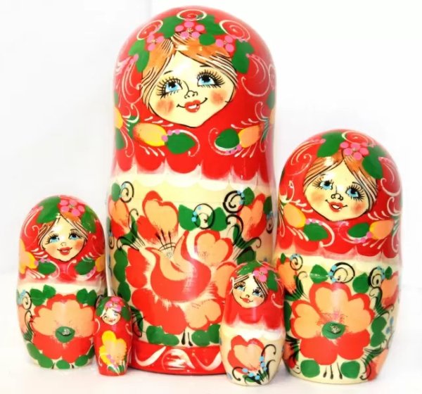 Матрешка Хохломские напевы 5м17