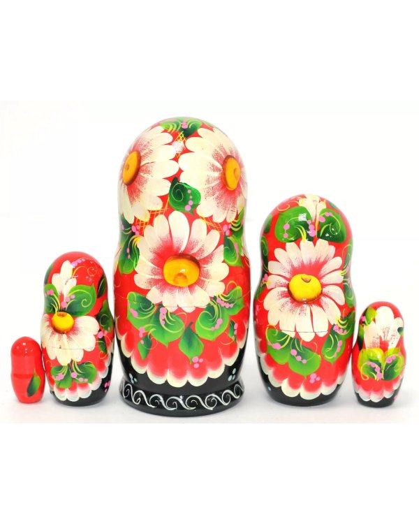 Матрешка Ромашка 5м17 см