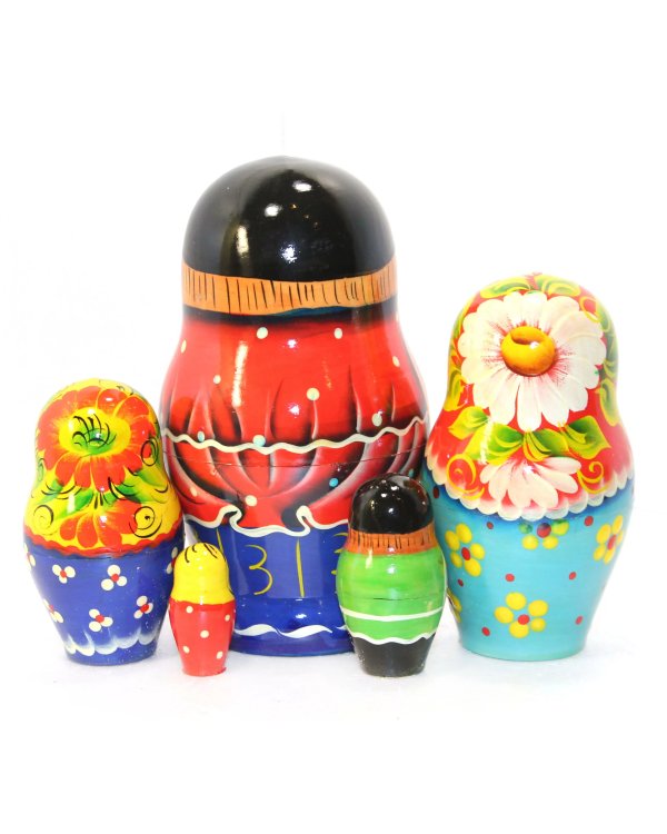 Матрешка Деревенская семья (дед) 5м17