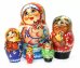 Матрешка Деревенская семья (бабка) 5м17