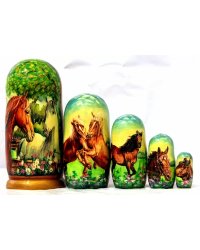 Матрешка Кони лето 5м17