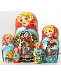 Матрешка Сказка о царе Салтане 5м18