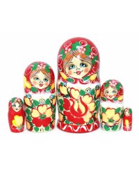 Матрешка Хохломские напевы 5м15