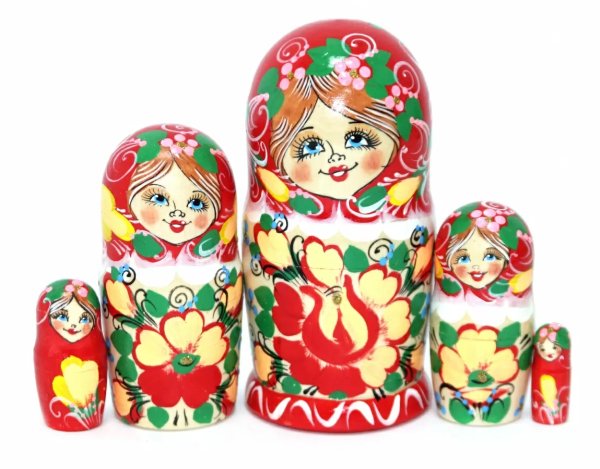 Матрешка Хохломские напевы 5м15