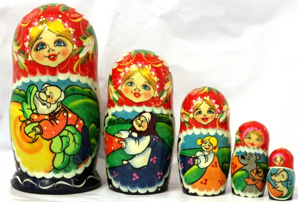 Матрешка Репка 5м17