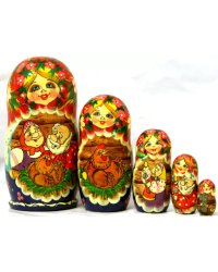 Матрешка Курочка Ряба 5м17