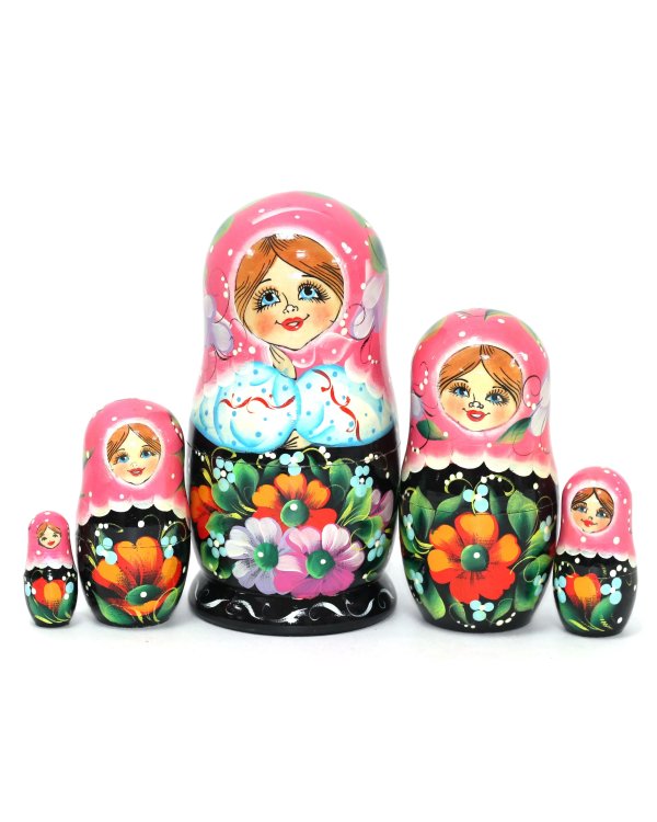 Матрешка Славянские узоры 5м17