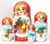 Матрешка Народные гулянья кр. 5м17