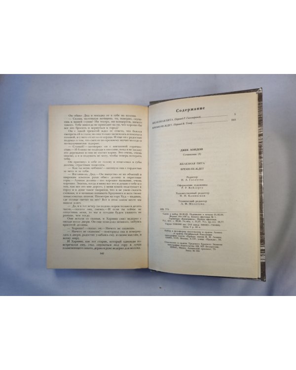 Железная пята. Время не ждет