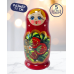 Матрешка Ирина красная 5 в 1, 11 см - K44 Матрешка Ирина красная 5 в 1, 11 см - K44