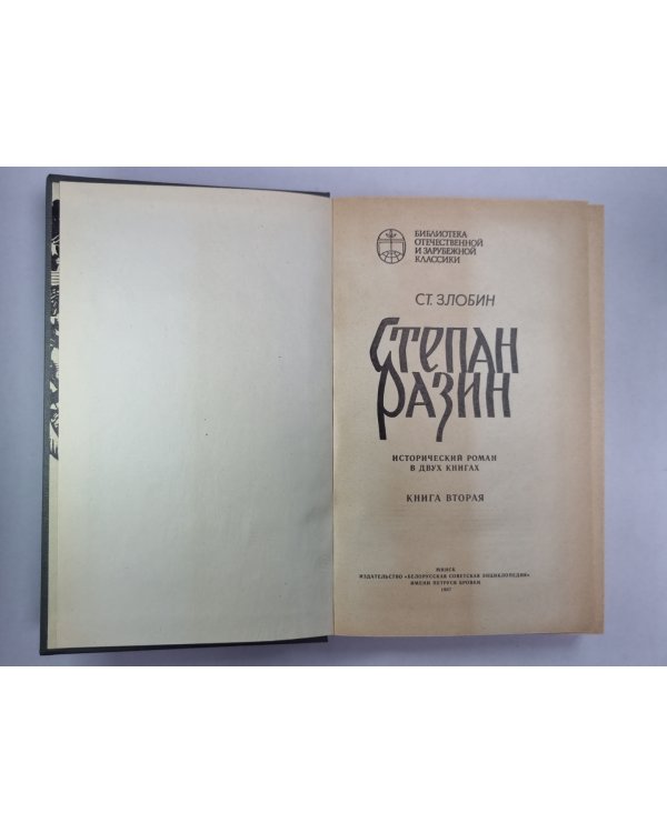Степан Разин. В 2-х книгах. Книга 2