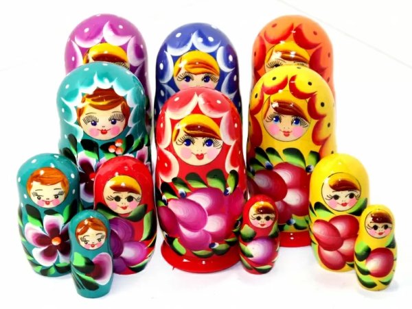 Матрешка Нина 3м9