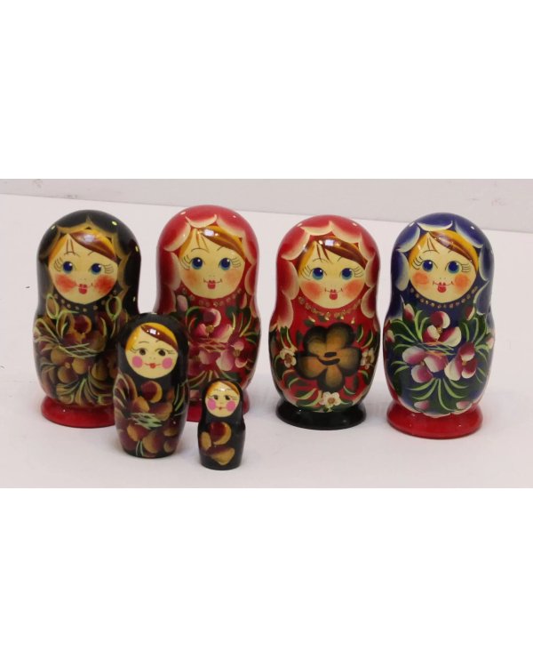 Матрешка Розочка в ассорт. 3м8