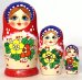 Матрешка Цветы 3м9