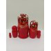 Матрешка Колосок малый (красная) 5м 10 см
