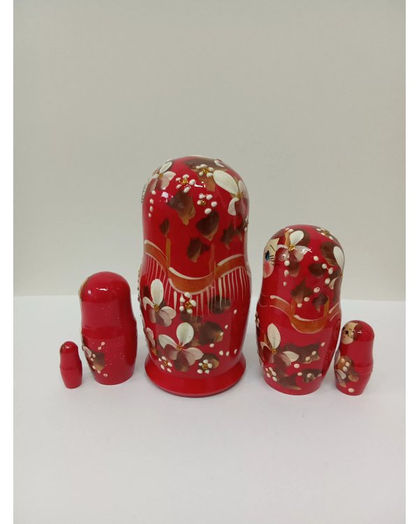 Матрешка Колосок малый (красная) 5м 10 см