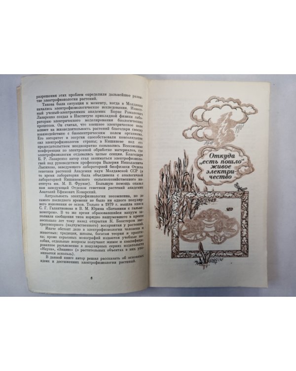 Электрический ''Язык'' растения
