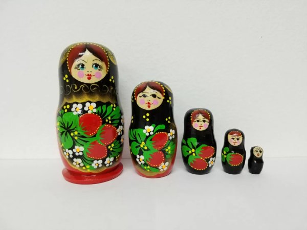 Матрешка Ягодка ЛК 5м 10см в ассортименте