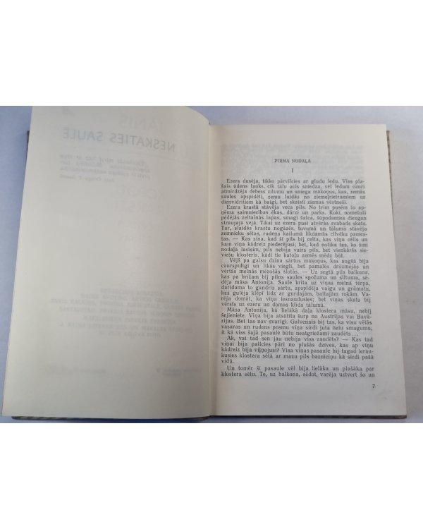J.Jaunsudrabiņš. Kopoti raksti 9. Neskaties saulē. Augšzemnieki.