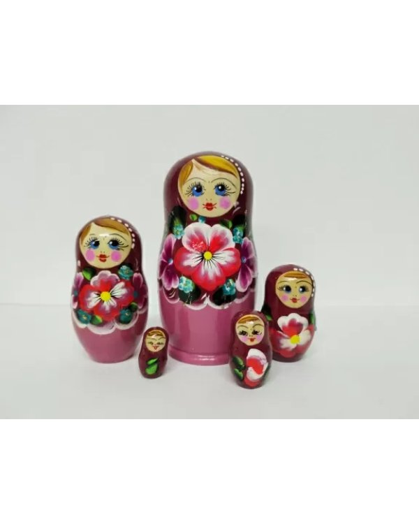 Матрешка Анютины глазки Л. 5м 10 см