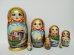 Матрешка Волоколамск красная 7м 21см