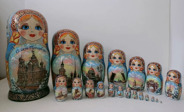 Матрешка Санкт-Петербург 20м35 Матрешка Санкт-Петербург 20м35