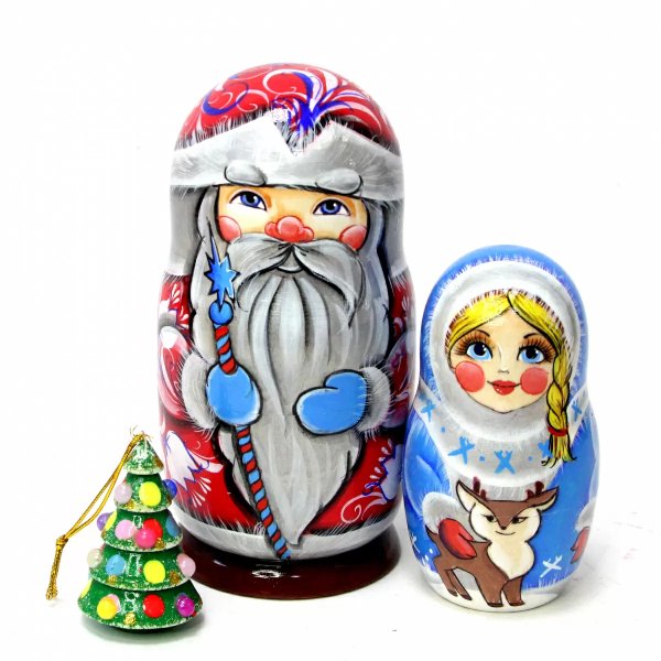Матрешка Новогодняя 3м 14см