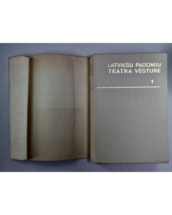 Latviešu padomju teātra vēsture. 1.sējums