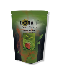 BONATI Ceylon зелёный чай с клубникой и киви 100гр