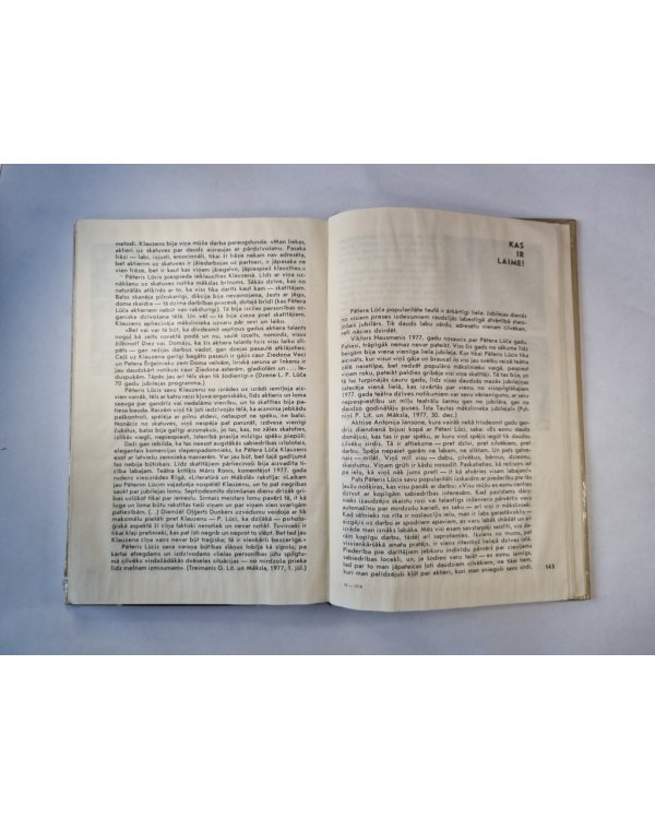 Es dzīvošu caur to labu