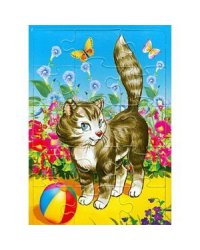 Пазл.Котик