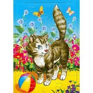 Пазл.Котик